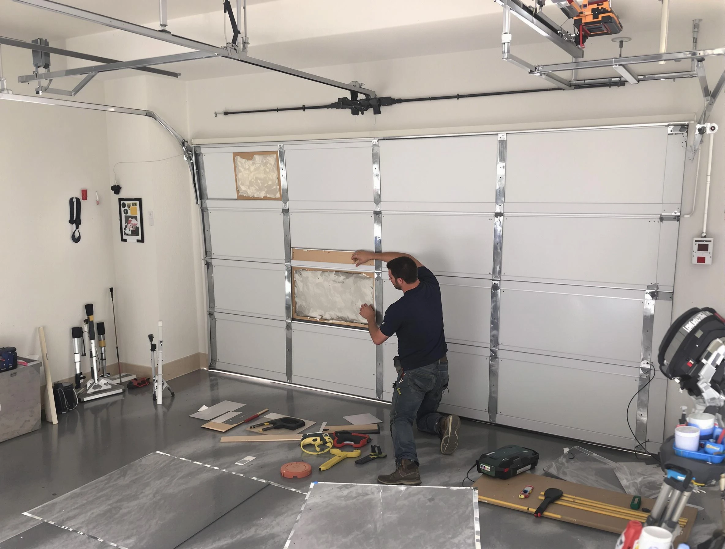 Garage Door Panel Repair in Calabasas