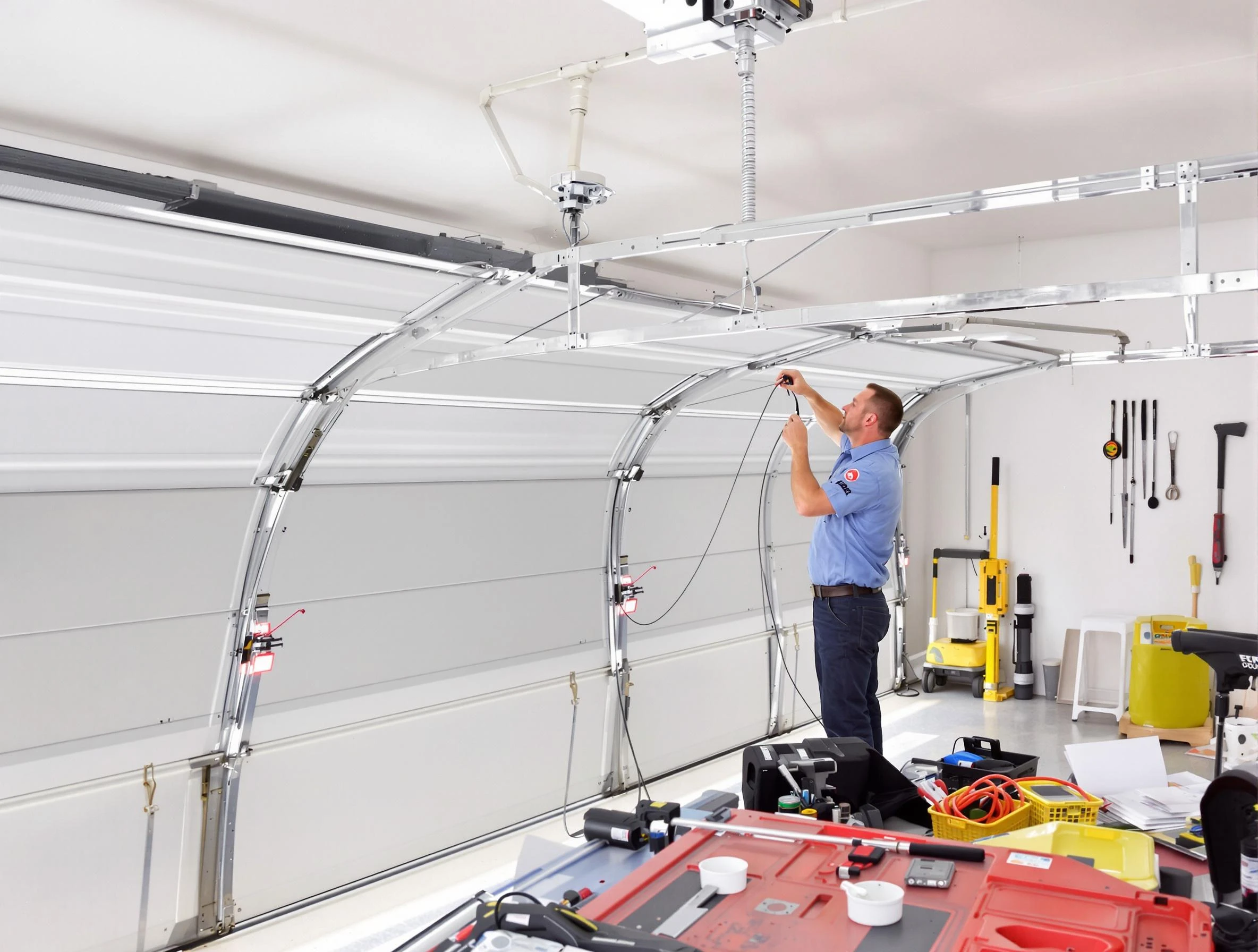 Garage door cable repair service by Calabasas Garage Door Repair in Calabasas