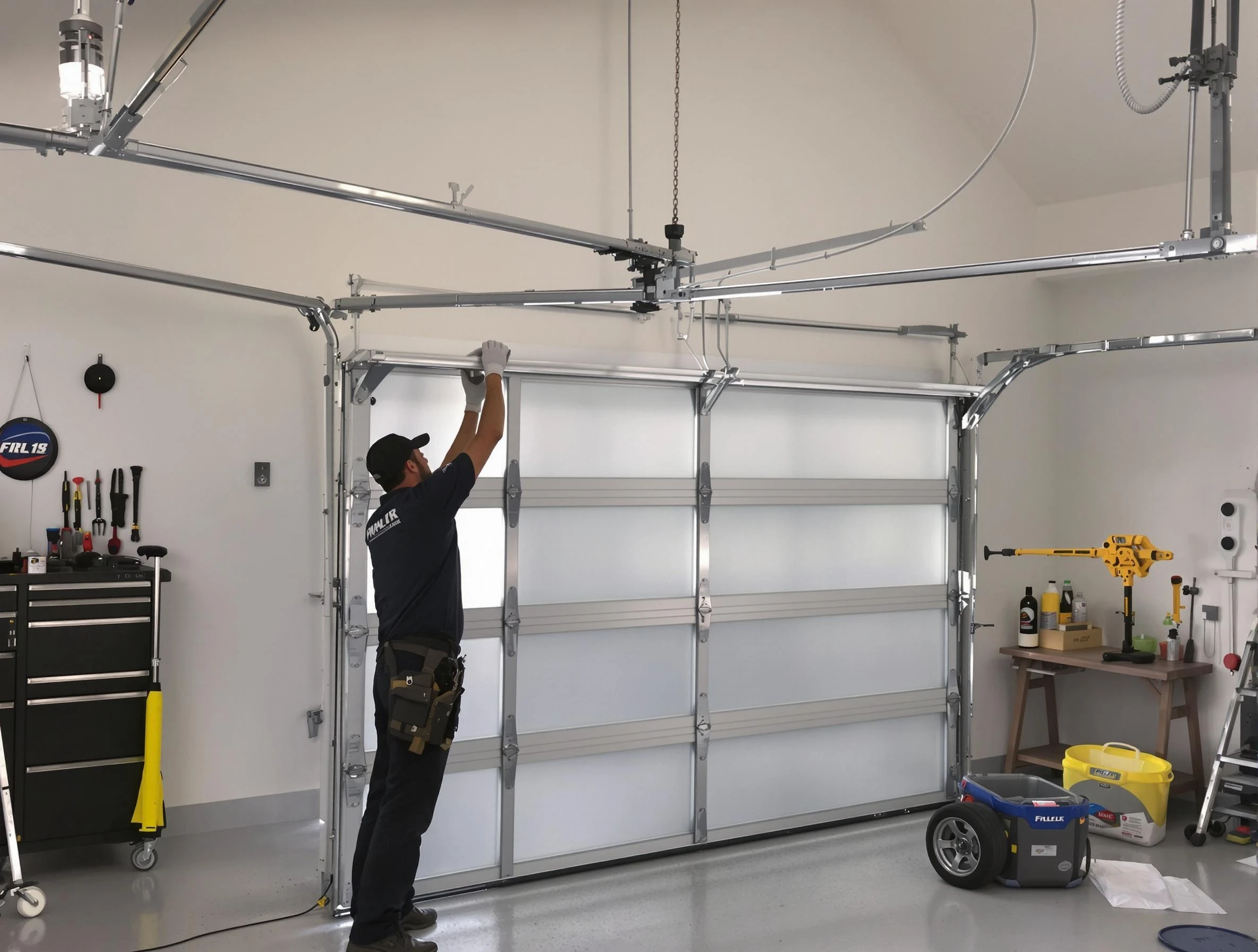 Calabasas Garage Door Repair certified team performing precision garage door installation in Calabasas