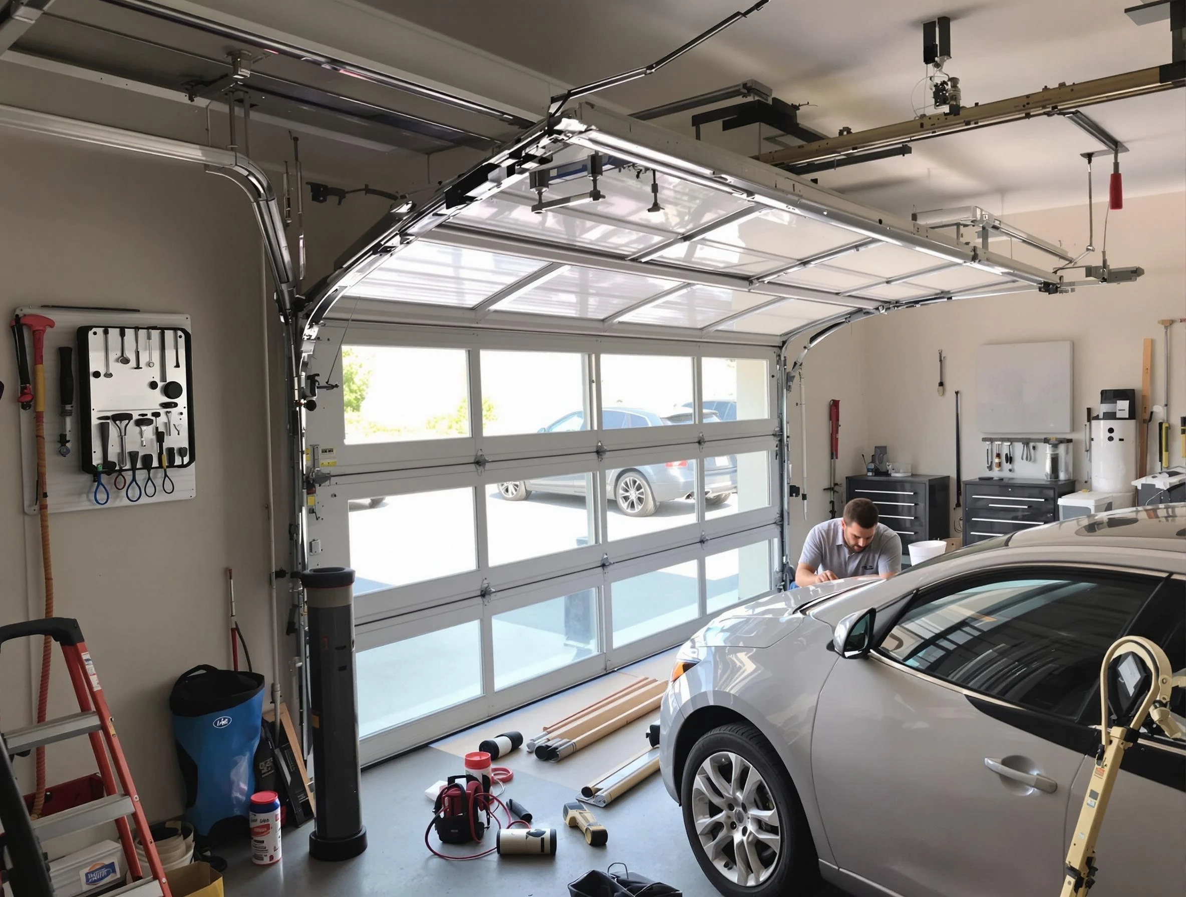 Garage door noise reduction service by Calabasas Garage Door Repair in Calabasas