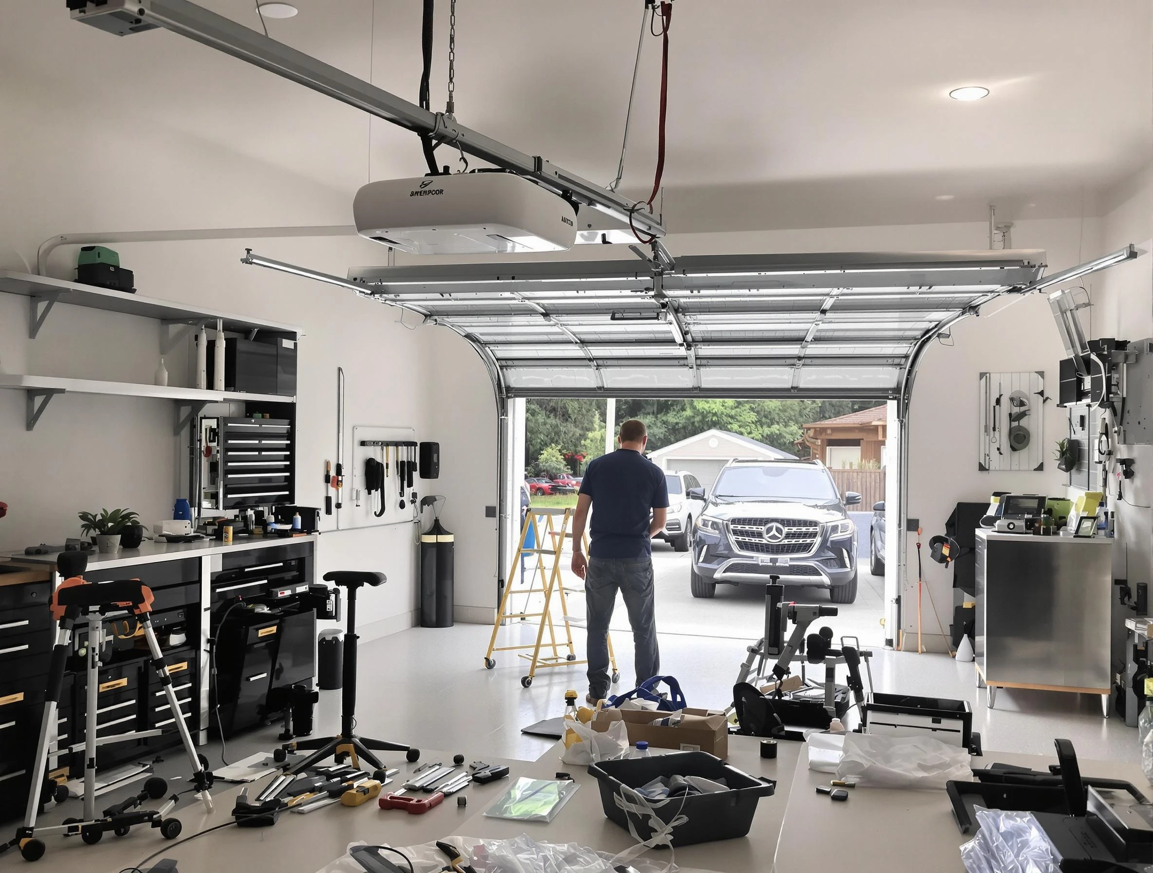 Garage door opener installation by Calabasas Garage Door Repair in Calabasas