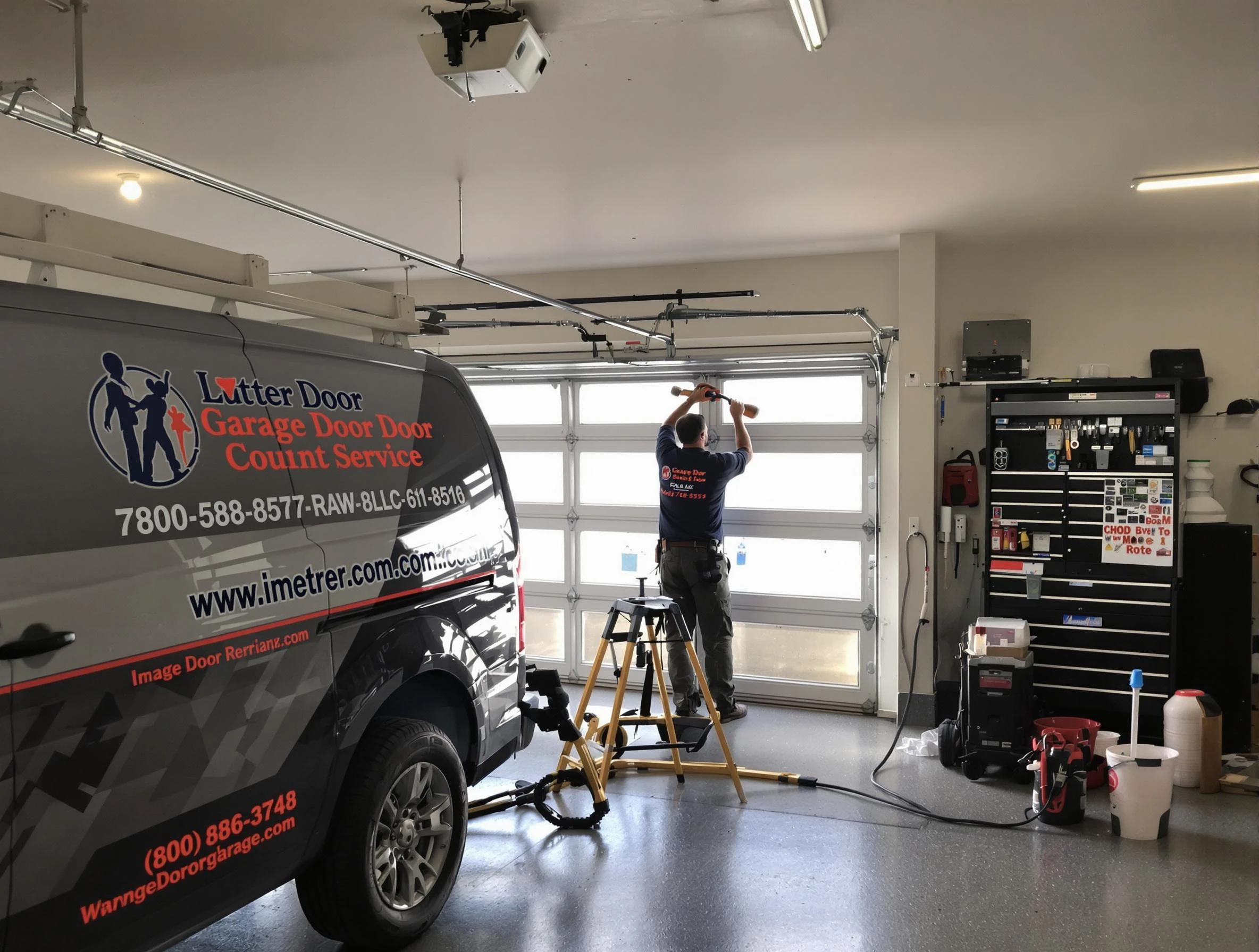 Calabasas Garage Door Repair rapid response team performing same-day repair in Calabasas